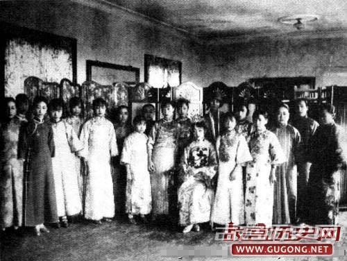 组图：中国最后一次皇后大婚典礼现场
