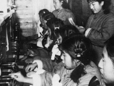 一组朝鲜战争女战士珍藏的战地老照片