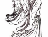 韩湘子造酒开花的故事