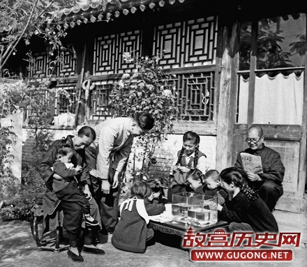 1950年代的老北京简单悠闲的百姓生活
