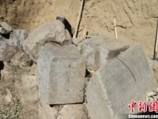 西藏吐蕃时期石碑文物获发掘保护