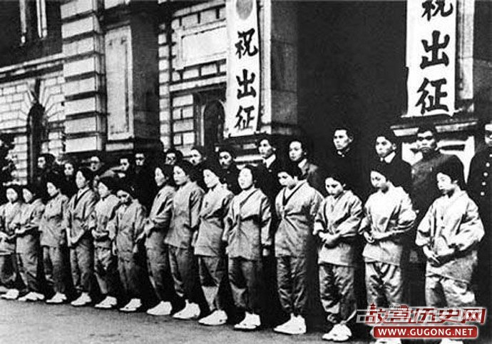 老照片，二战时期比日本鬼子更疯狂的日本女人