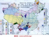 56个民族人口地理分布图/人口分布表