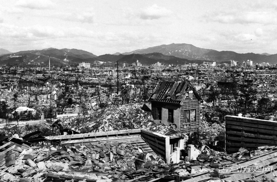 罪有应得！老照片记录原子弹爆炸前后的广岛