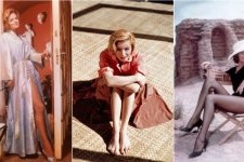 上世纪美国好莱坞女星安吉·迪金森罕见旧照