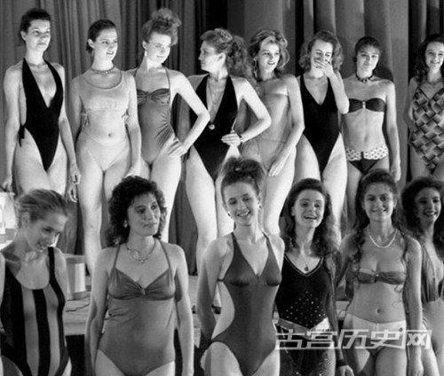 五十年代的苏联选美大赛老照片