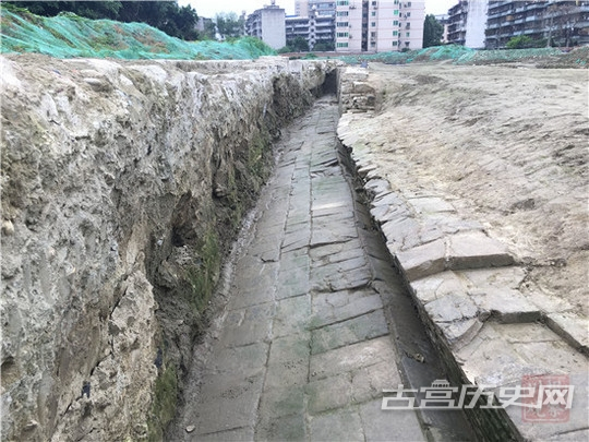四川成都发现唐代城墙 为成都城市格局提供了实物资料