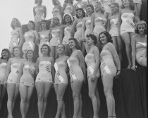 1952年首届世界环球小姐选美赛老照片