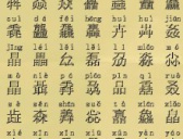 35个叠字考验你的汉字水平:三个“字”摞一起念什么?