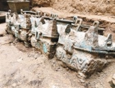 刘家洼遗址出土金权杖等罕见文物