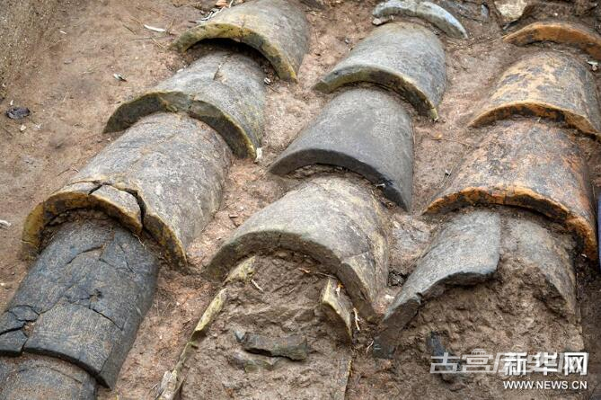山东琅琊台考古发掘出秦汉时期排水系统