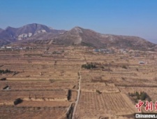 唐丰陵陵园发掘出乳阙遗址 其上阙体为三出阙结构